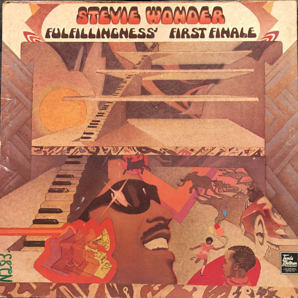 Stevie Wonder – Fulfillingness' First Finale LP vinyl record, image 6 of 6