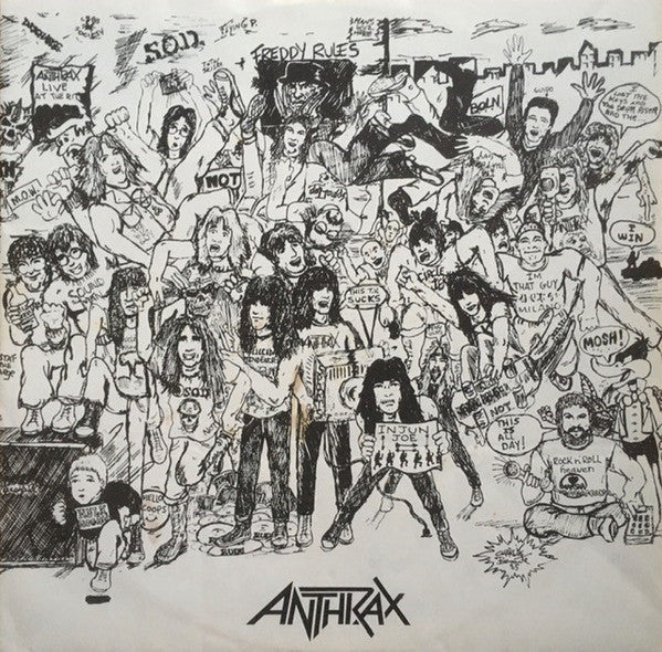 Anthrax – Spreading The Disease LP vinyl record, image 5 of 6