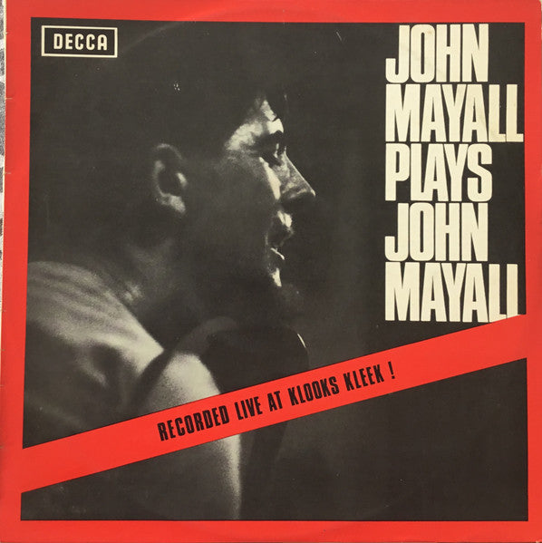 John Mayall – John Mayall Plays John Mayall LP vinyl record, image 1 of 3
