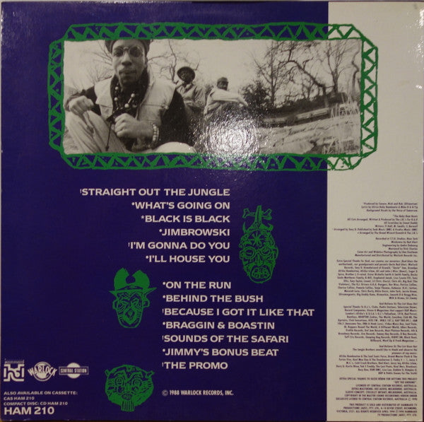 Jungle Brothers – Straight Out The Jungle LP vinyl record, image 2 of 4