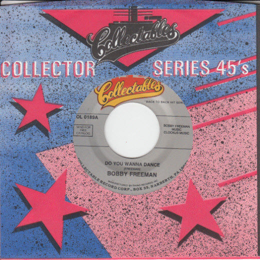 Bobby Freeman – Do You Wanna Dance / Betty Lou Got A New Pair Of Shoes 7" vinyl record, image 3 of 3