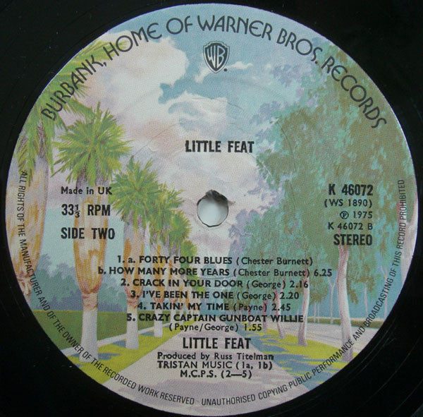 Little Feat – Little Feat LP vinyl record, image 4 of 8