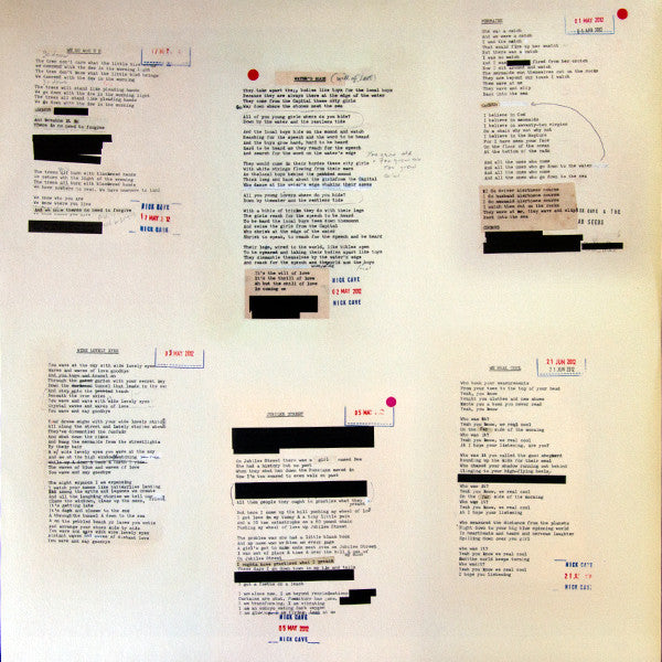 Nick Cave & The Bad Seeds – Push The Sky Away LP vinyl record, image 5 of 8