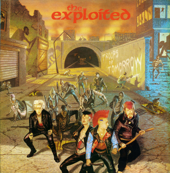 The Exploited – Troops Of Tomorrow LP vinyl record, image 1 of 7