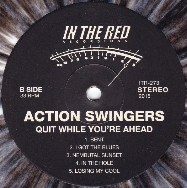 Action Swingers – Quit While You're Ahead LP vinyl record, image 4 of 6
