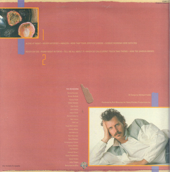 Michael Franks – Passionfruit LP vinyl record, image 2 of 6