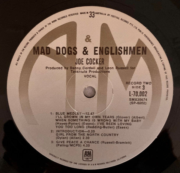 Joe Cocker – Mad Dogs & Englishmen (2xLP) LP vinyl record, image 6 of 7