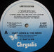 Huey Lewis & The News – Stuck With You 12" vinyl record, image 3 of 4