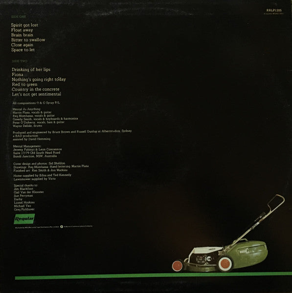 Mental As Anything – Creatures Of Leisure LP vinyl record, image 2 of 6