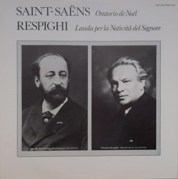 Camille Saint-Saëns, Ottorino Respighi – Oratorio De Noël / Lauda Per La Natività Del Signore LP vinyl record, image 5 of 10