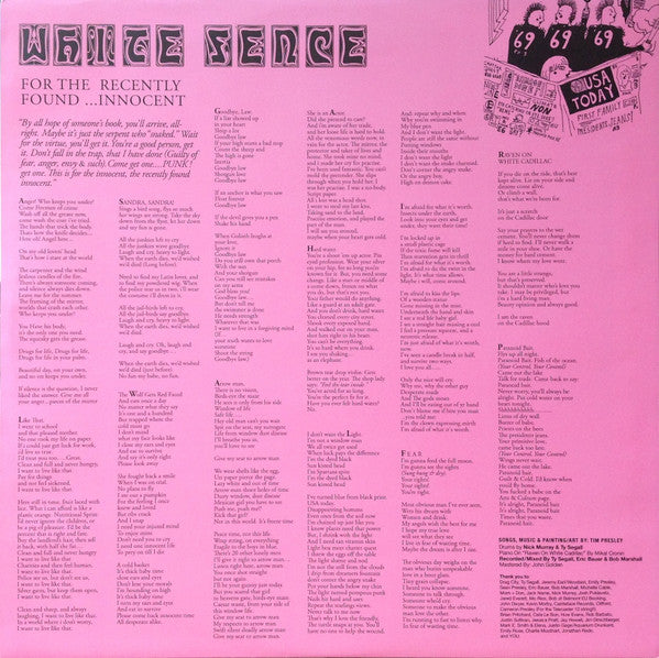 White Fence – For The Recently Found Innocent LP vinyl record, image 4 of 7