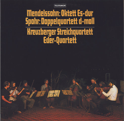 Felix Mendelssohn-Bartholdy, Louis Spohr, Kreuzberger Streichquartett, Éder Quartet – Mendelssohn: Oktett Es-Dur - Spohr: Doppelquartett D-Moll LP vinyl record, image 1 of 5