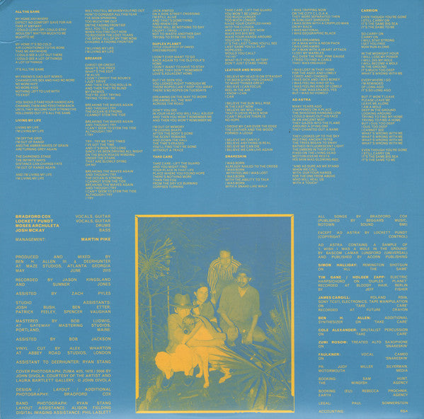 Deerhunter – Fading Frontier LP vinyl record, image 6 of 9