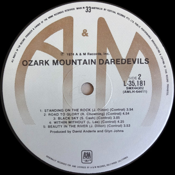 The Ozark Mountain Daredevils – The Ozark Mountain Daredevils LP vinyl record, image 4 of 4