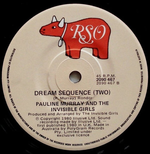 Pauline Murray, The Invisible Girls – Dream Sequence (One) 7" vinyl record, image 1 of 2