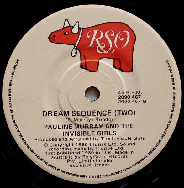 Pauline Murray, The Invisible Girls – Dream Sequence (One) 7" vinyl record, image 1 of 2