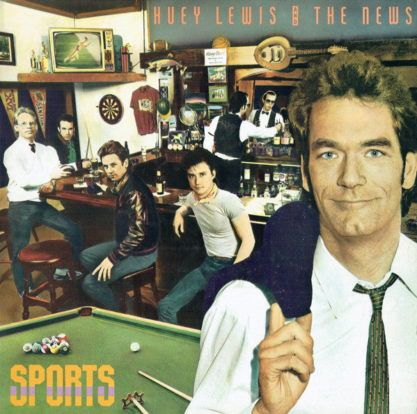 Huey Lewis & The News – Sports LP vinyl record, image 1 of 6