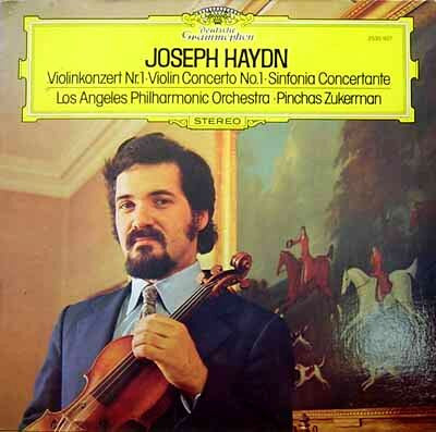 Joseph Haydn, Pinchas Zukerman, Los Angeles Philharmonic Orchestra – Violinkonzert Nr. 1 = Violin Concerto No. 1 / Sinfonia Concertante