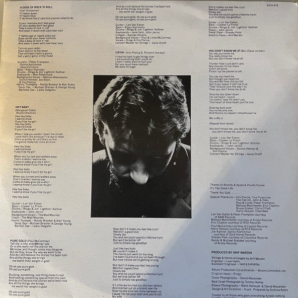 Ringo Starr – Ringo's Rotogravure LP vinyl record, image 7 of 8