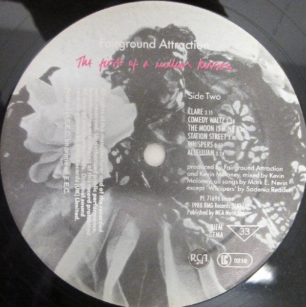 Fairground Attraction – The First Of A Million Kisses LP vinyl record, image 6 of 10