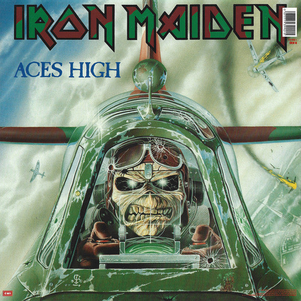 Iron Maiden – 2 Minutes To Midnight · Aces High (2x12") 12" vinyl record, image 4 of 10