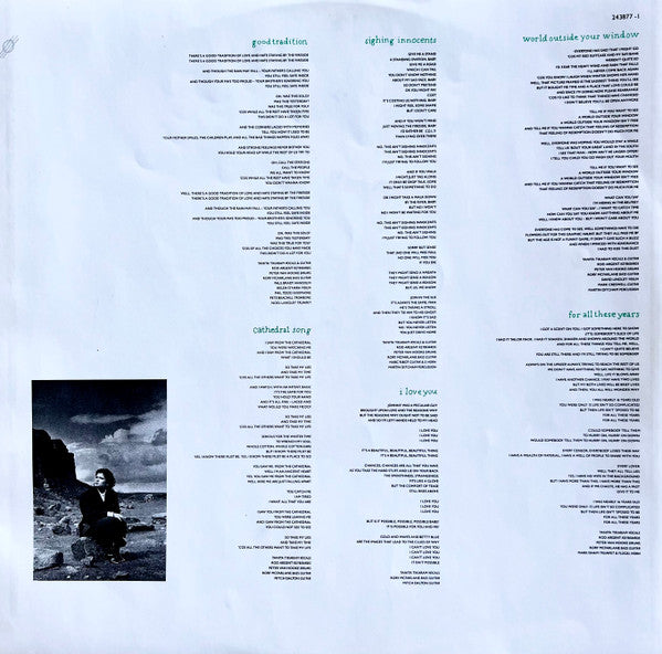 Tanita Tikaram – Ancient Heart LP vinyl record, image 5 of 6