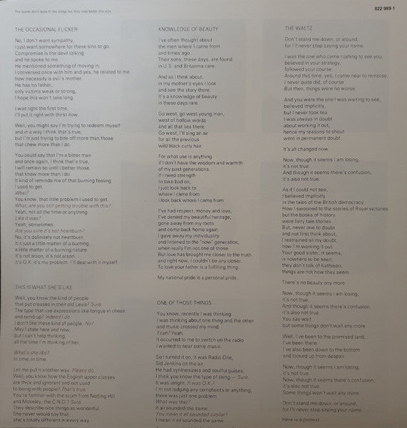 Dexys Midnight Runners – Don't Stand Me Down LP vinyl record, image 5 of 7