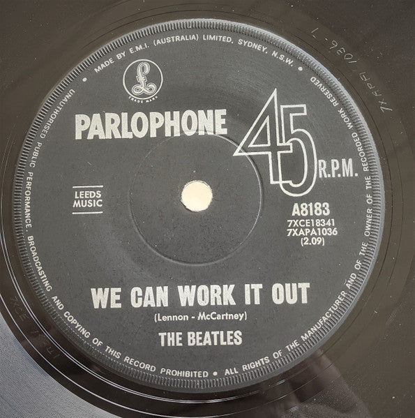 The Beatles – We Can Work It Out / Day Tripper