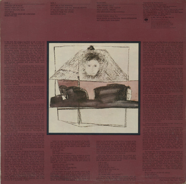 Bob Dylan – Blood On The Tracks LP vinyl record, image 2 of 6