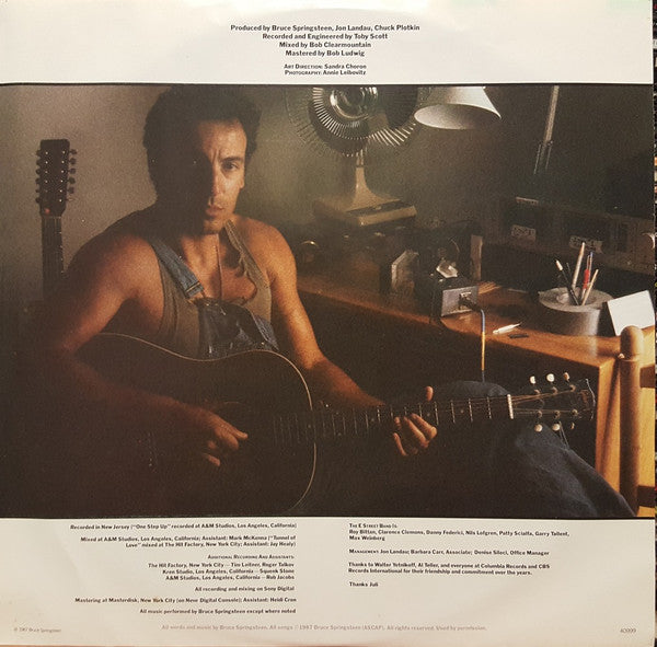 Bruce Springsteen – Tunnel Of Love LP vinyl record, image 5 of 5