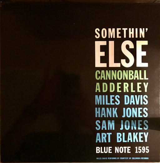 Cannonball Adderley – Somethin’ Else LP vinyl record, image 1 of 4