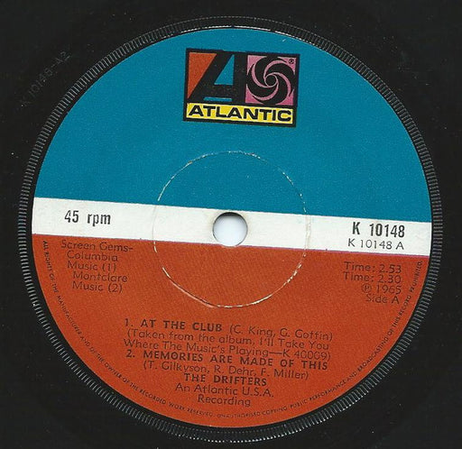 The Drifters – At The Club / Memories Are Made Of This / Saturday Night At The Movies