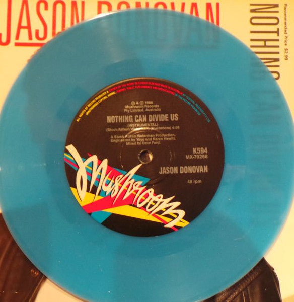 Jason Donovan – Nothing Can Divide Us 7" vinyl record, image 4 of 4