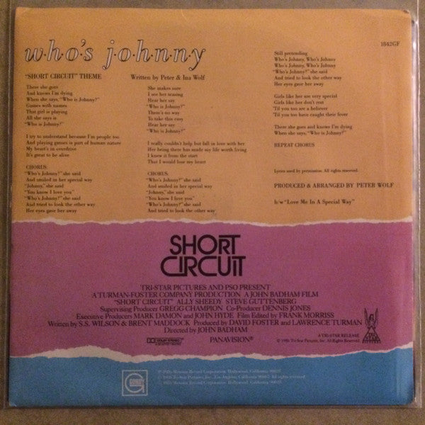El DeBarge, DeBarge – Who's Johnny 7" vinyl record, image 2 of 4