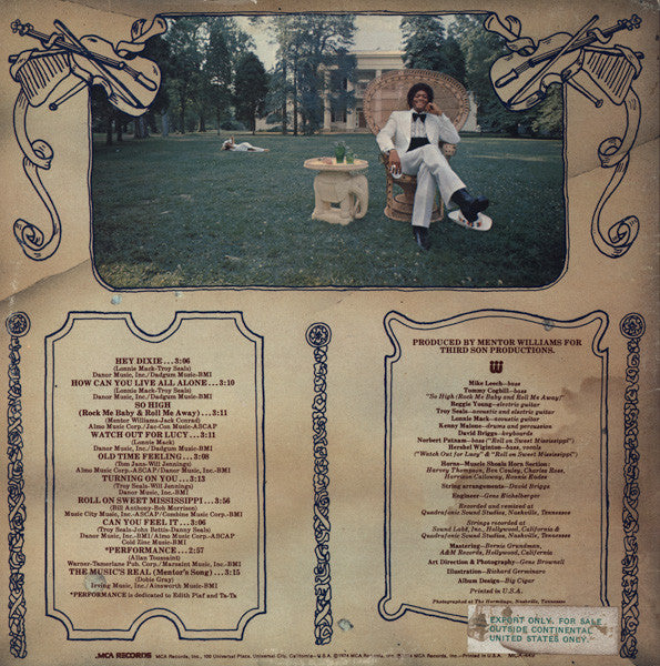 Dobie Gray – Hey Dixie LP vinyl record, image 2 of 4