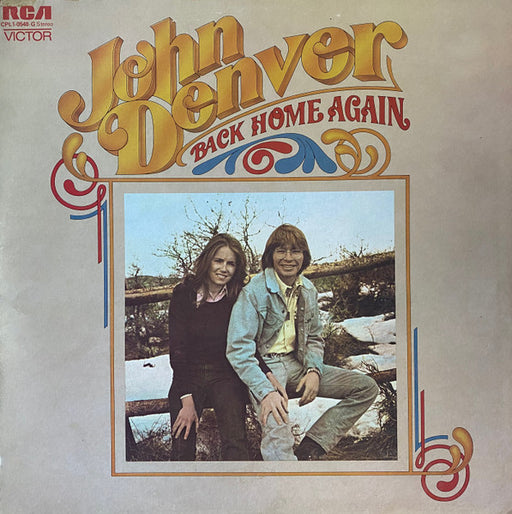 John Denver – Back Home Again LP vinyl record, image 1 of 8