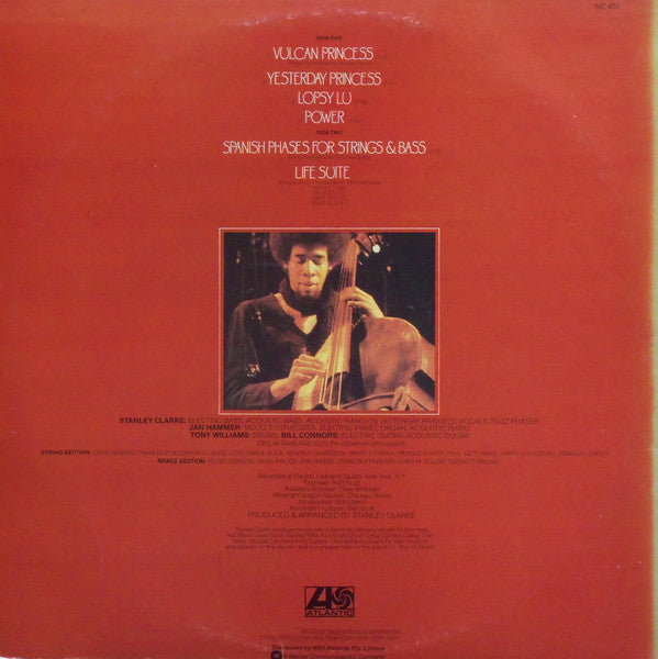 Stanley Clarke – Stanley Clarke LP vinyl record, image 2 of 4