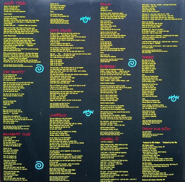 The B-52's – Cosmic Thing LP vinyl record, image 5 of 6