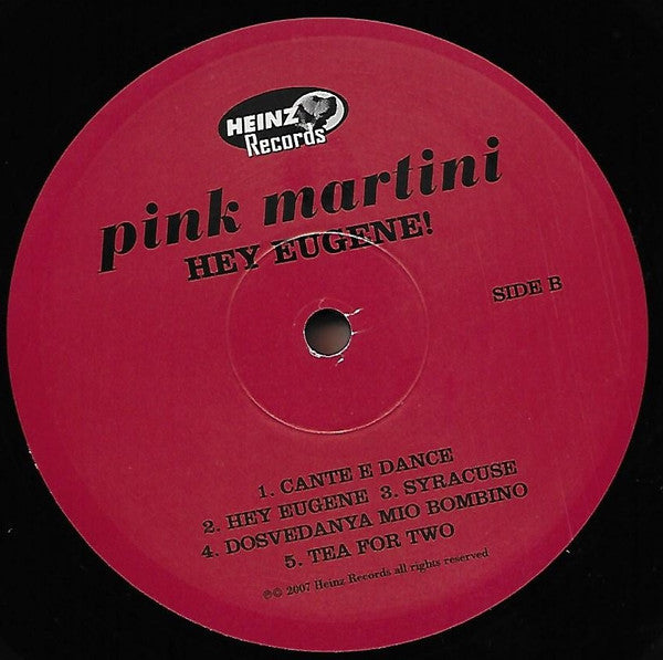 Pink Martini – Hey Eugene! LP vinyl record, image 3 of 4