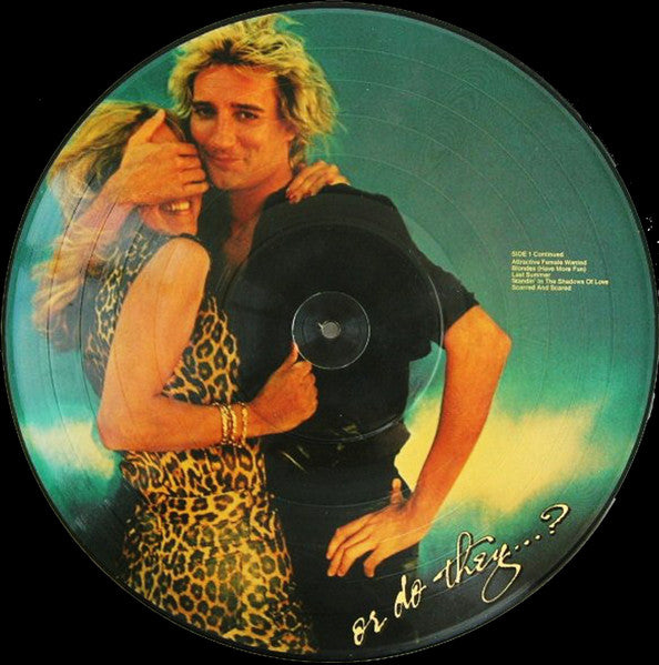 Rod Stewart – Blondes Have More Fun LP vinyl record, image 4 of 5