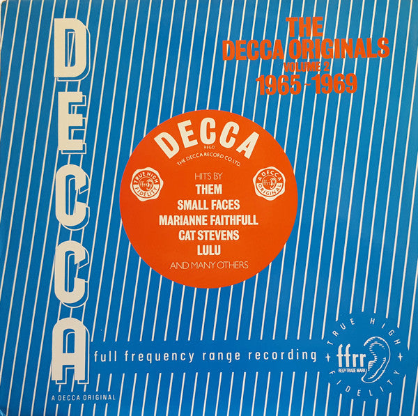 Various – The Decca Originals - Volume 2 - 1965-1969 LP vinyl record, image 1 of 4