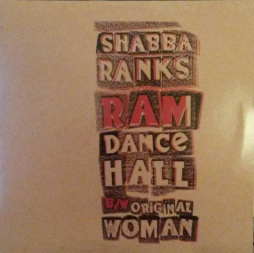 Shabba Ranks – Ram Dancehall / Original Woman 12" vinyl record, image 1 of 4