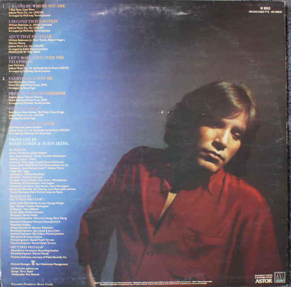 José Feliciano – Jose Feliciano LP vinyl record, image 2 of 5