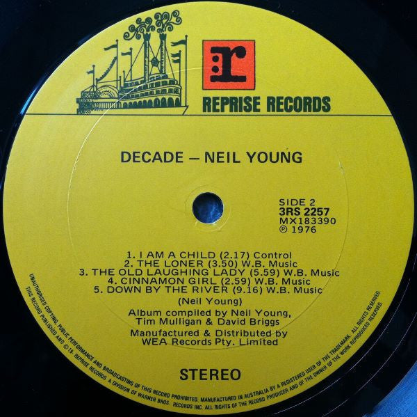 Neil Young – Decade (3xLP) LP vinyl record, image 3 of 10