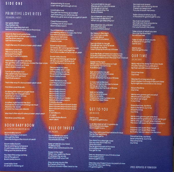Mondo Rock – Boom Baby Boom LP vinyl record, image 5 of 6