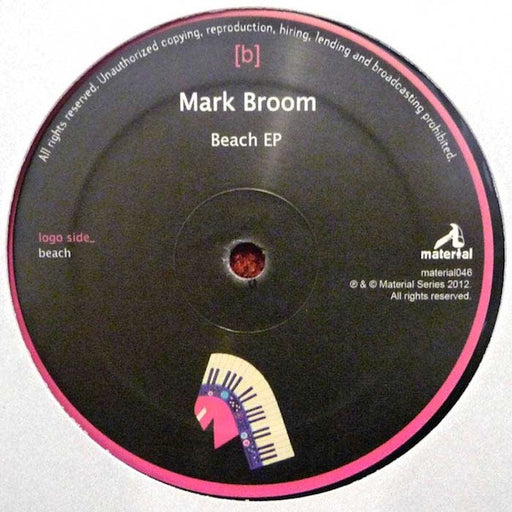 Mark Broom – Beach EP 12" vinyl record, image 1 of 2