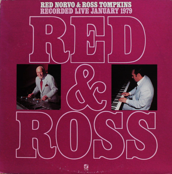 Red Norvo, Ross Tompkins – Red & Ross Recorded Live January 1979 LP vinyl record, image 1 of 4