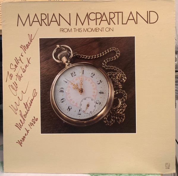 Marian McPartland – From This Moment On LP vinyl record, image 5 of 5