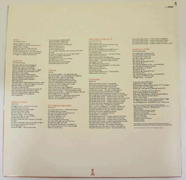 Robert Palmer – Riptide LP vinyl record, image 5 of 6