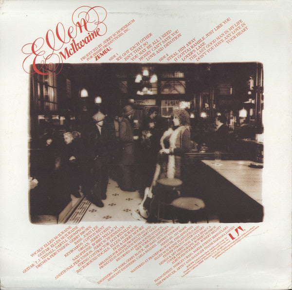 Ellen Mcilwaine – Ellen McIlwaine LP vinyl record, image 2 of 4